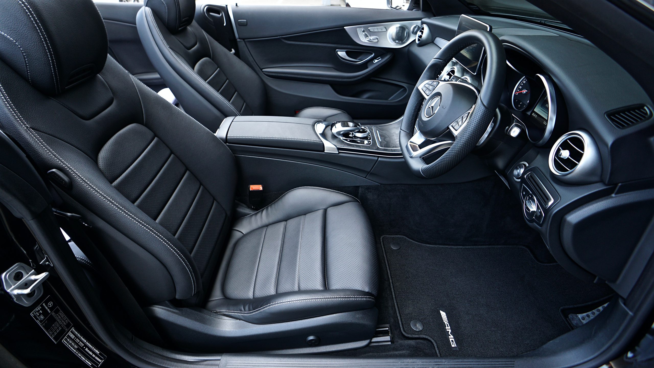 black-mercedes-benz-sports-car-interior-1104768